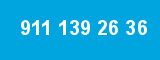 911 139 26 36 911 139 26 36